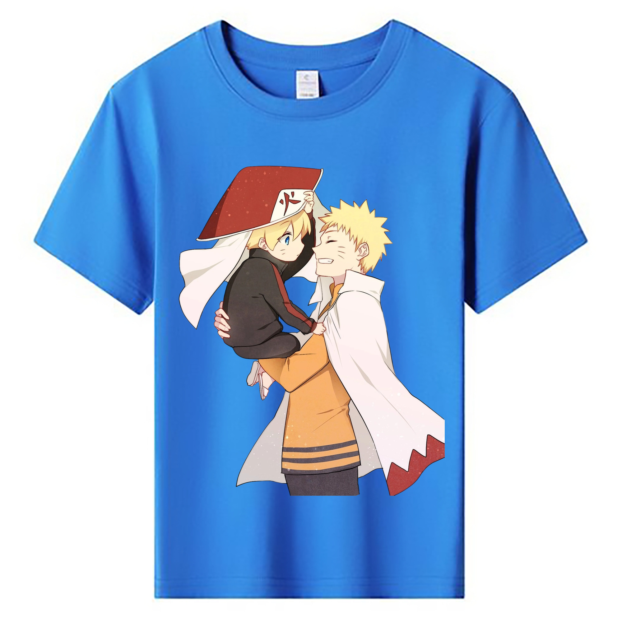 （画像用） NARUTO -ナルト- うずまき ナルト Uzumaki Naruto 綿100％キッズTシャツ（フロントプリント）